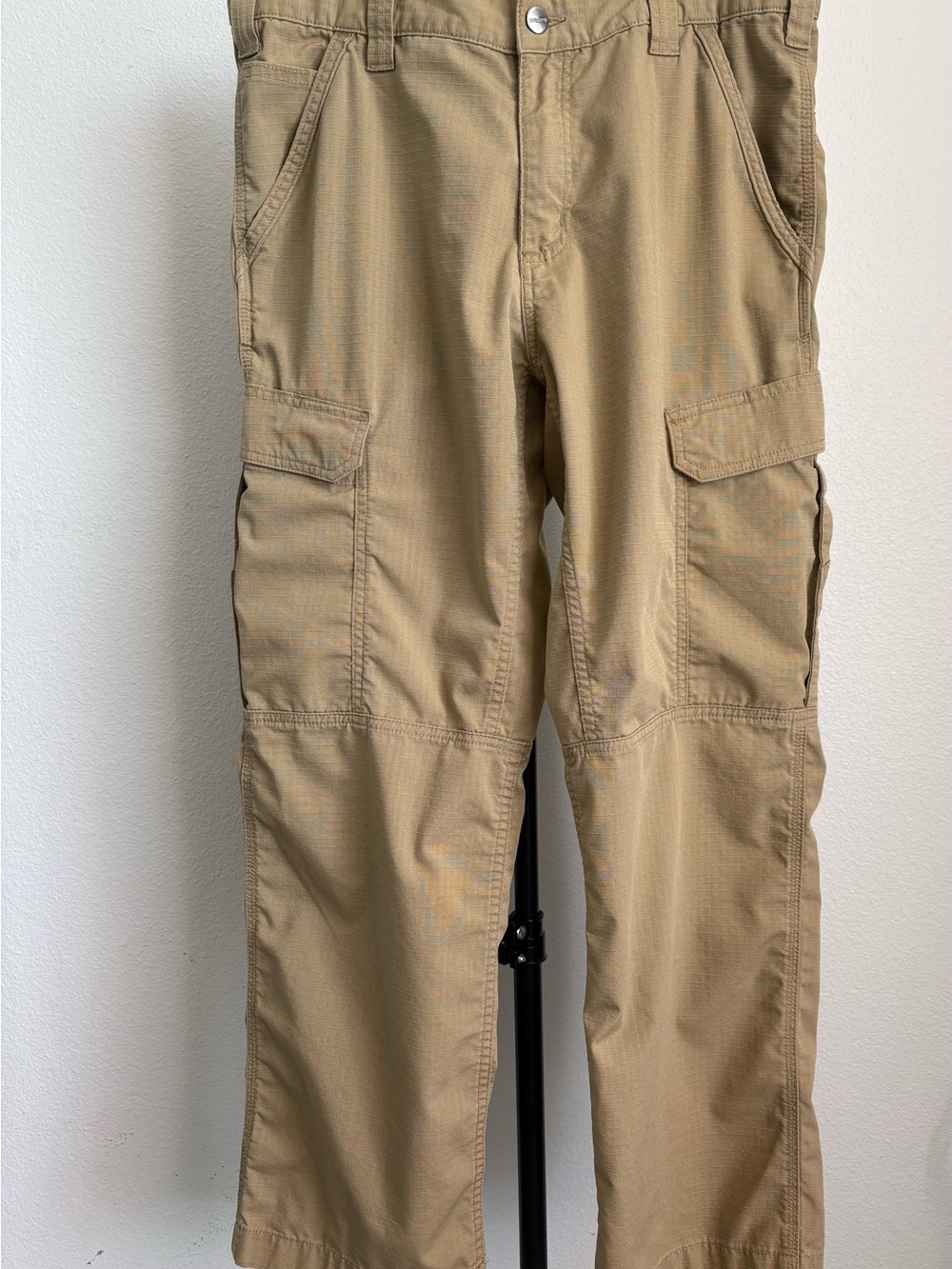 Carhartt Men's Khaki Cargo Pants - Classic Work Utility 34X30